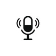 © Vandhira - Microphone icon isolated on transparent background