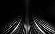 Elegant line flow on dark background, abstract art illustration for modern design