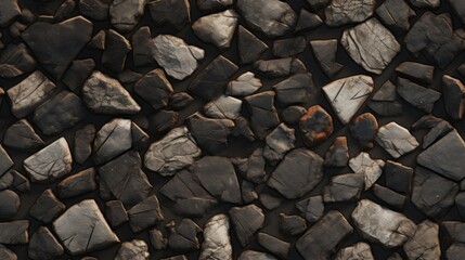 Poster - brick wall, Generative AI pattern