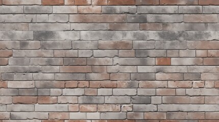 Aufkleber - brick old wall, Generative AI pattern