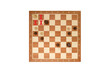 A stalemate in chess to the white king, the rules of conducting a chess game