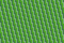 Green Zig Zag Stripes Pattern Background
