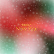 © akvk3506 - Happy New Year vector design, colorful illustration, gradient background.