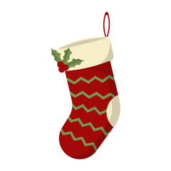 Canvas Print - Christmas Sock