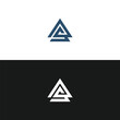 AS logo. A S design. White AS letter. AS, A S letter logo design. Initial letter AS linked circle uppercase monogram logo R letter logo vector design. 
