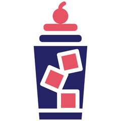 Sticker - Iced Coffee Icon