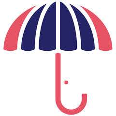 Canvas Print - Umbrella Icon