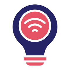 Sticker - Smart Bulb Icon