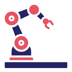 Poster - Robot Arm Icon