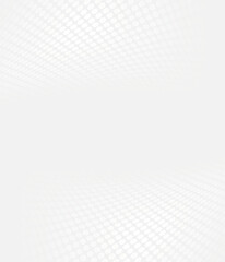 Aufkleber - White & grey abstract perspective background.