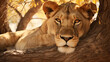 Safari adventure Majestic lioness