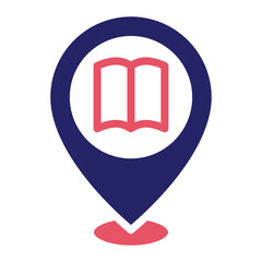 Poster - Library Location Icon