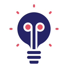 Sticker - Lightbulb Icon