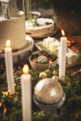 Sticker - Christmas dessert table