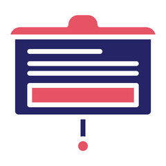 Sticker - Presentation Icon