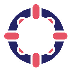 Poster - Rubber Ring Icon