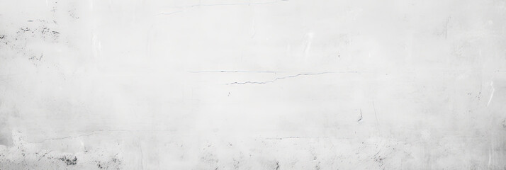 Poster -  Blank white grunge cement wall texture background, White cement wall in retro concept. Old concrete background for wallpaper or graphic design. Blank plaster texture in vintage style. banner