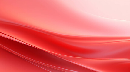 Poster - The background image is light red with beautiful curves that are pleasing to the eye.