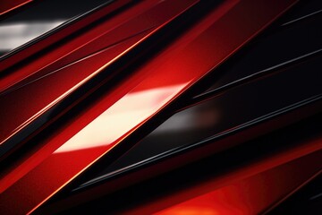 Poster - A close up view of a red and black background. This image can be used for various design projects