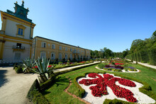 View Of The Palace Wilanow In Warsow, Poland