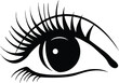 eye logo ,eye, eyeball, eyelashes, eyesight, face, female, focus, glasses, graphic, human, icon, illustration, isolated, 