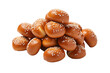 Culinary Delight Pretzel Bites isolated on transparent background