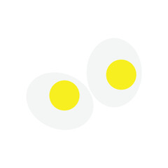 Wall Mural - egg logo icon