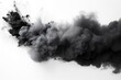 A striking image of black smoke billowing out of the sky. Perfect for illustrating pollution, industrial accidents, or environmental disasters.
