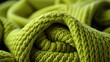 © Алина Бузунова - knitted light green scarf closeup texture