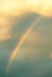 Fototapeta Tęcza - rainbow in the sky