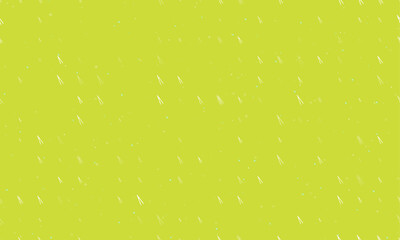 Poster - Seamless background pattern of evenly spaced white compass dividers of different sizes and opacity. Vector illustration on lime background with stars