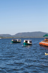 Wall Mural - barcos da  Lagoa da Conceição  Florianópolis Santa Catarina Brasil