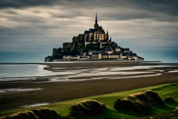 Canvas Print - **FRA/normandy, mont saint-michel