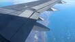 Flug über Mittelmeerküste