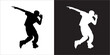 llustration vector graphics of breakdance icon