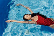 © SHOTPRIME STUDIO - Woman lifestyle beauty female summer vacation blue water pool young person body