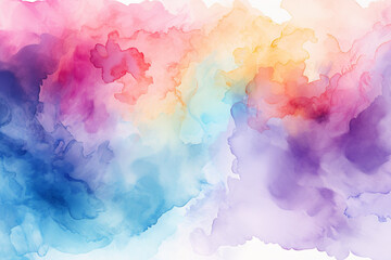 Wall Mural - abstract watercolour background texture painting