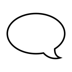 Poster - Comic speech balloon icon. Vector.