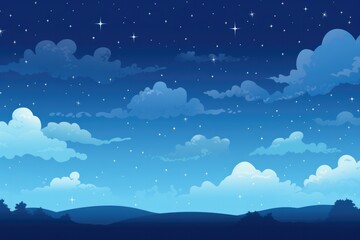 Wall Mural - sky cloud space galaxy background with stars.