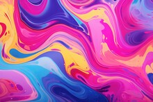 Beautiful Fluid Art Pattern Background