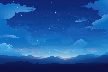 Wall Mural - sky cloud space galaxy background with stars.