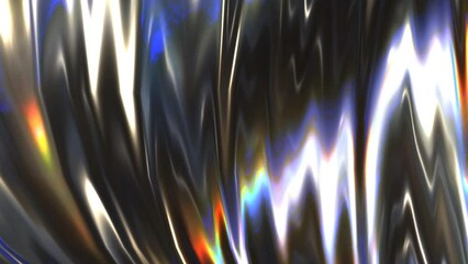 Poster - Abstract light background with curvy lines animation