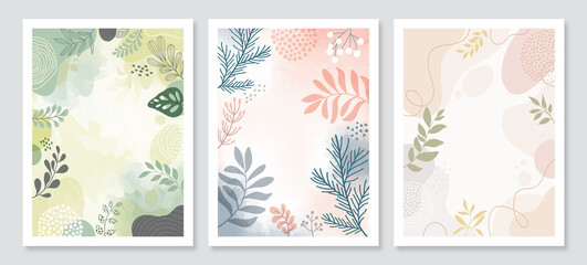 Aufkleber - Spring background with beautiful. flower background for design. Colorful background with tropical plants