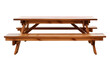 © EL.Khalid - Wooden Picnic Table Isolated on Transparent Background