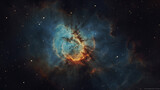 Fototapeta Na sufit - Nebulaic Symphony: Stardust Waltz, generative ai