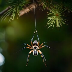 spider on a web