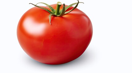 Tomato on Isolated. Generative AI