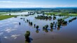 Floods in agricultural fields