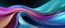 Purple Blue Green Abstract Background