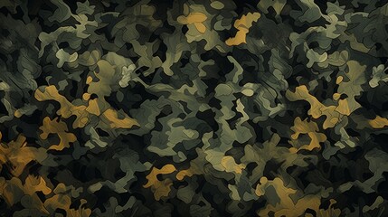 Wall Mural - Abstract camouflage texture 
